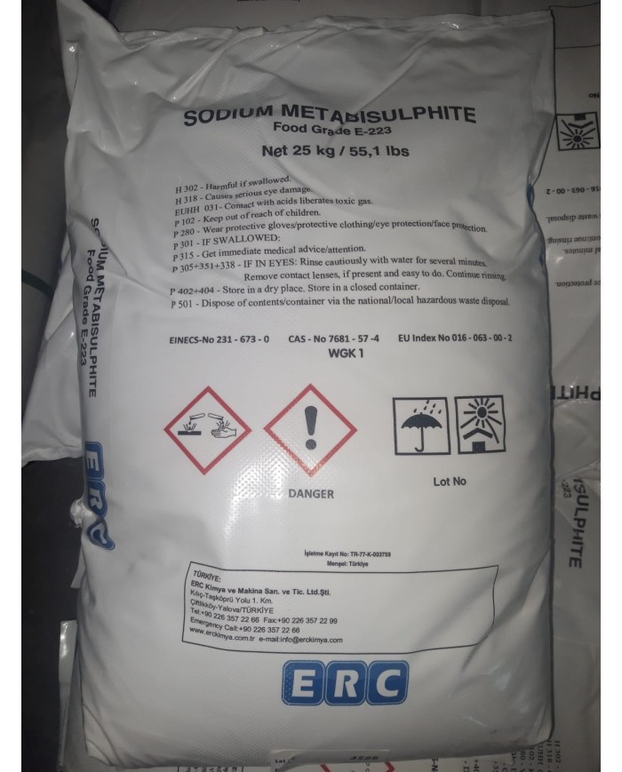 SODIUM METABISULPHITE