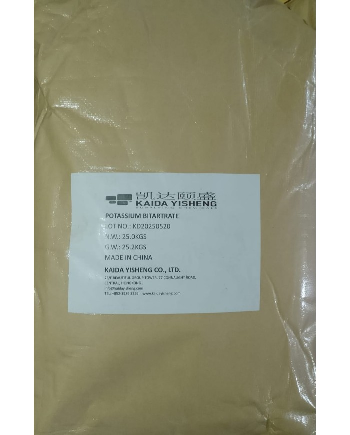 CREAM TARTAR (POTASSIUM TARTARAT) - CHINA