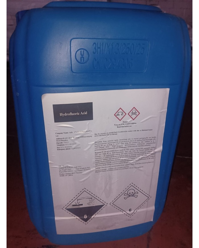 HYDROFLORIC ACID CHINA