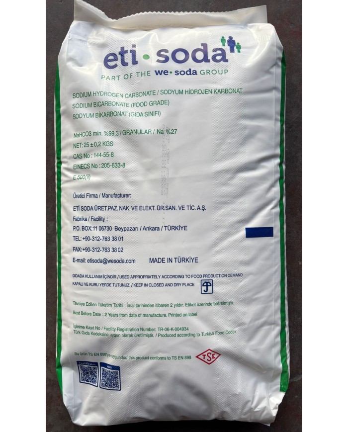 SODIUM BICARBONATE DOMESTIC PRODUCT