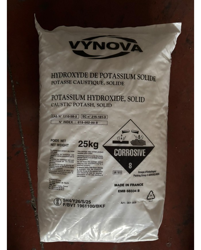 POTASYUM HİDROKSİT - FRANSA