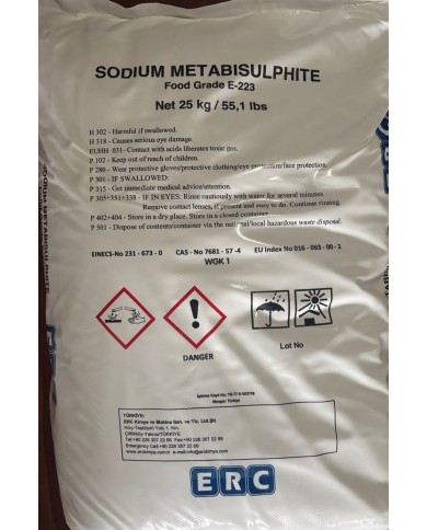 SODYUM META BİSÜLFİT - YERLİ
