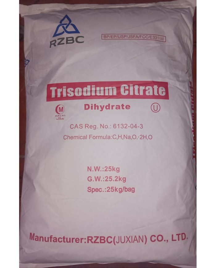 TRİSODYUM SİTRAT - ÇİN