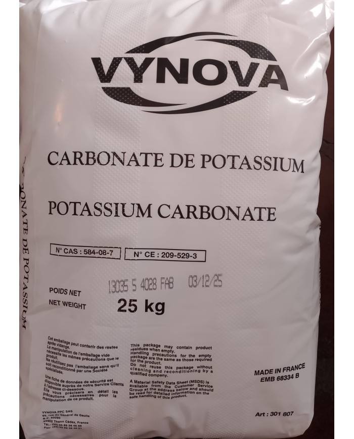 POTASSIUM CARBONATE SPAIN